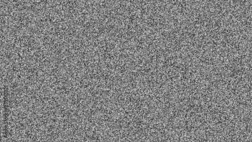 Noise and glitch ancient TV