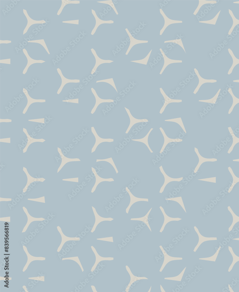 Fototapeta premium Graphical abstract seamless pattern. Vector illustration fabric wallpaper background textured