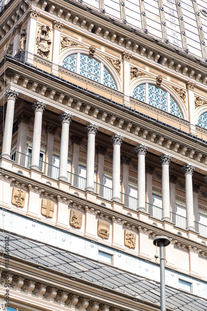 Fototapeta premium The Mole Antonelliana, a major landmark building in Turin, Italy