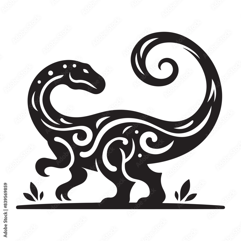 Dinosaur vector art illustration Dinosaur vector art illustration