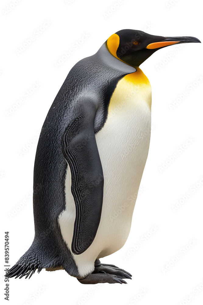 Naklejka premium King Penguin Vector Graphic