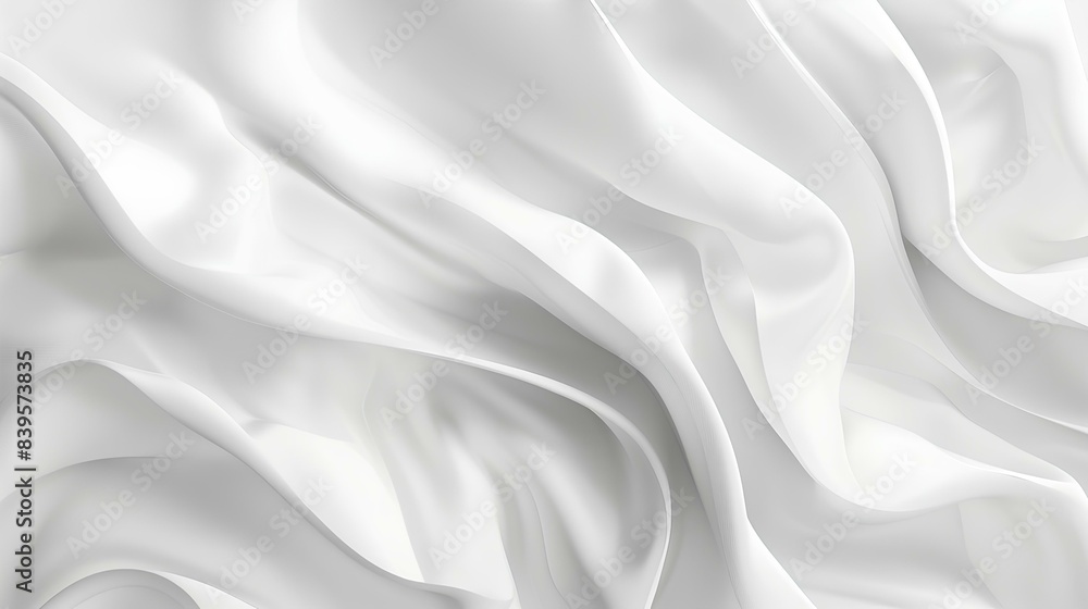 Obraz premium White fabric texture background design element