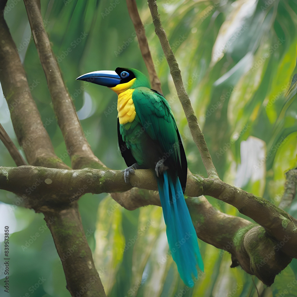 Kalimantan endemic bird with beautiful colors Kalimantan endemic bird with beautiful colors