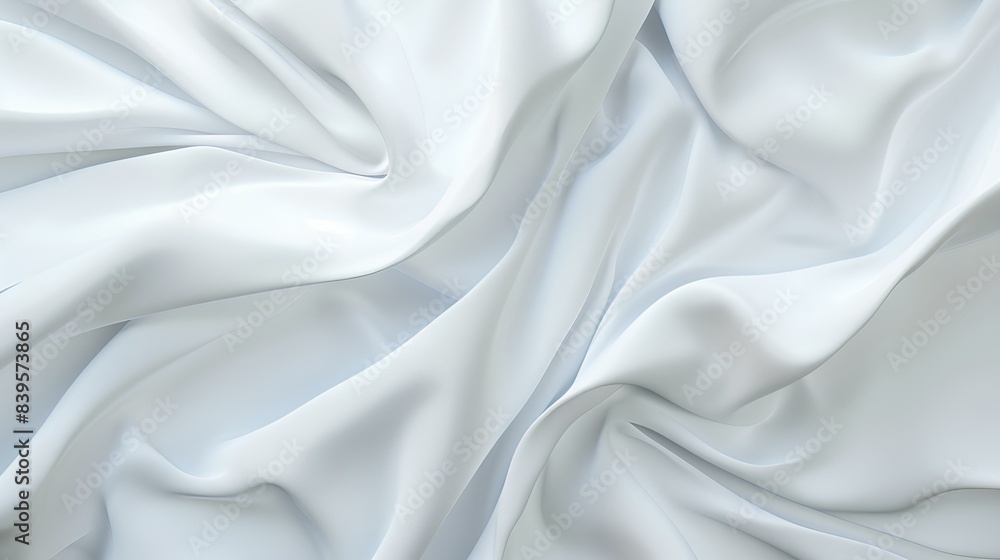 Obraz premium White fabric texture background design element