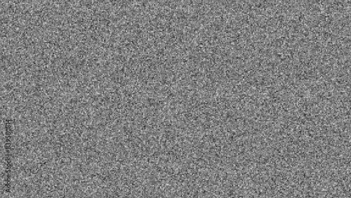 Noise and glitch ancient TV