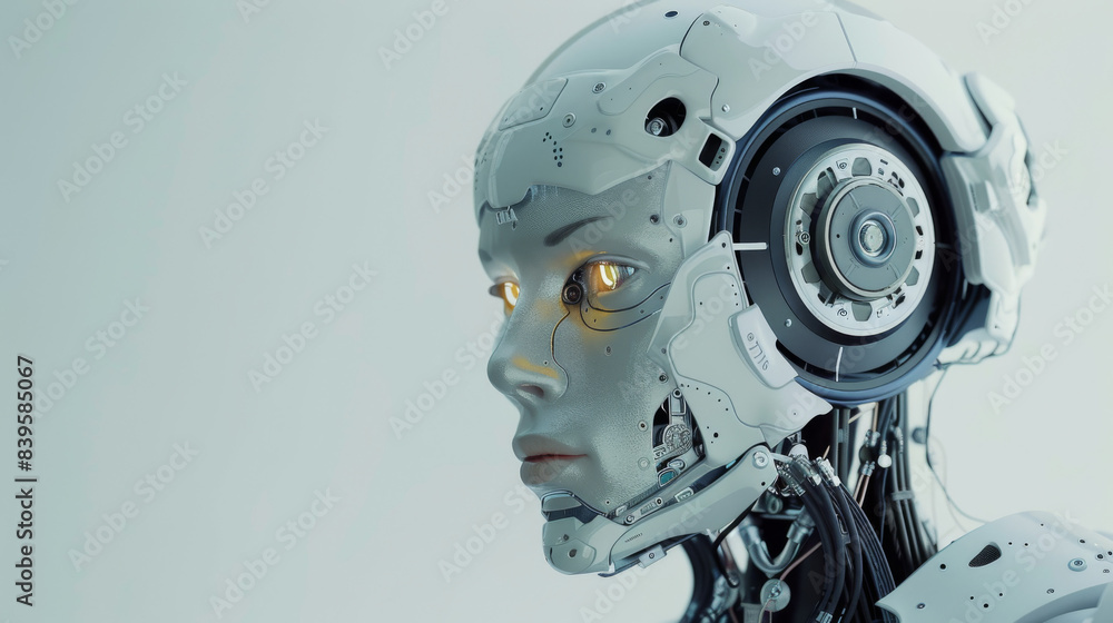 3d rendered illustration of a robot 3d rendered illustration of a robot