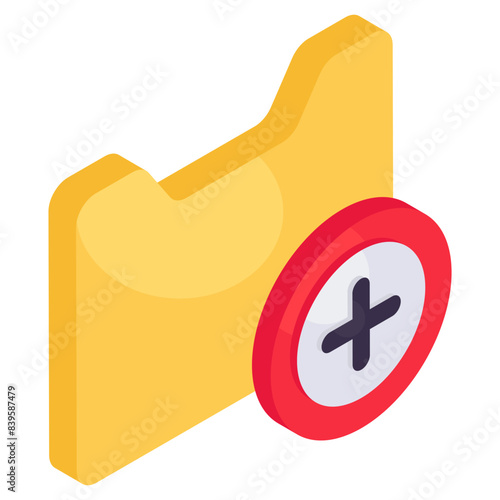 Perfect design icon of add folder 
