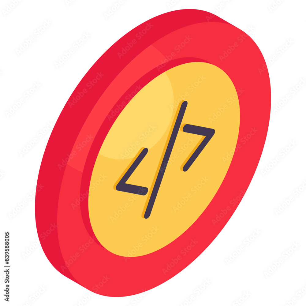 Unique design icon of coding Unique design icon of coding