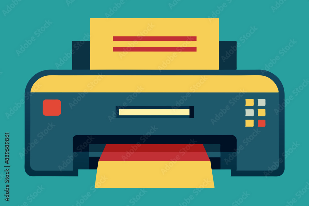 printer vector illustration printer vector illustration