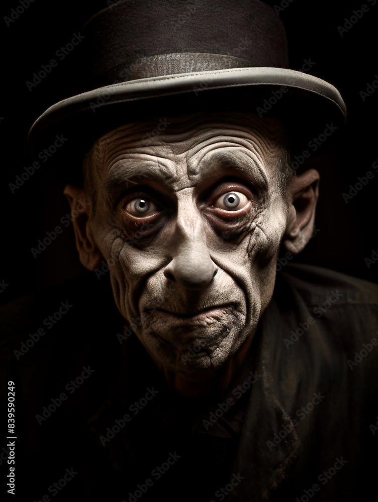 Portrait of an elderly man Portrait of an elderly man