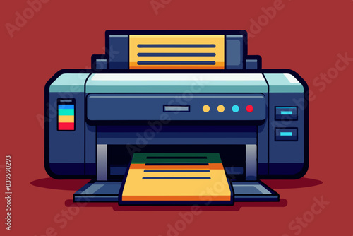  printer vector illustration