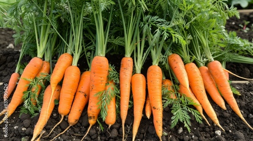 Fresh and organic carrots, straight from the farm! Get your daily dose of vitamins and minerals with these delicious and nutritious carrots
