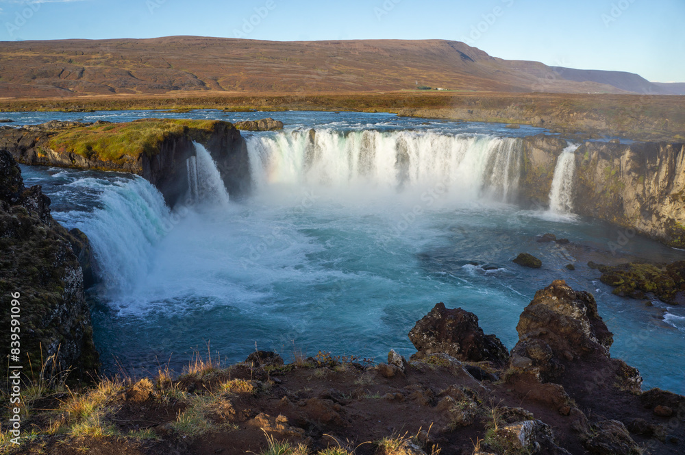Fototapeta premium Goðafoss waterfall in Iceland