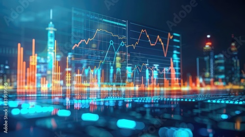 Macroeconomic Indicators CorrelationInfographics showing the correlation between crude oil prices and macroeconomic indicators like GDP, inflation, and currency exchange rates