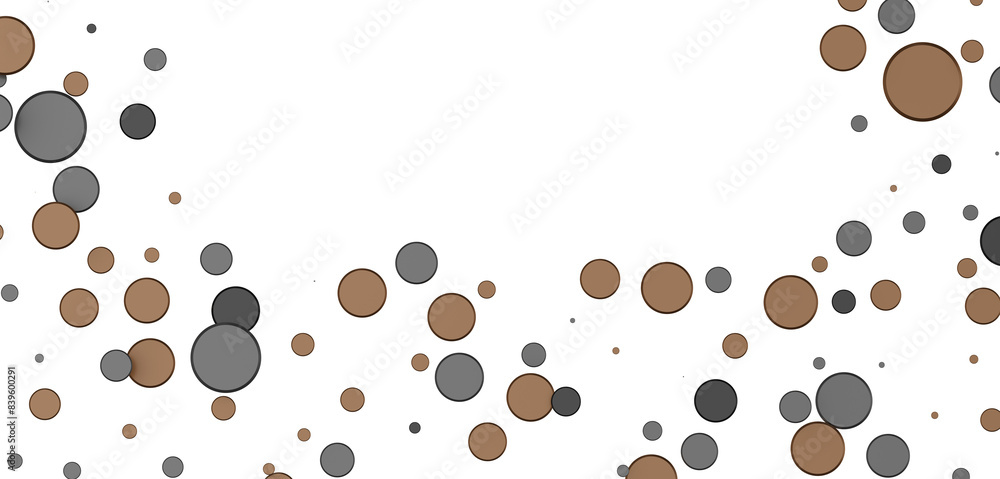 Colorful confetti on white background Colorful confetti on white background