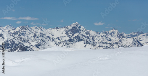 Wallpaper Mural Panoramic view of the Caucasus mountains Torontodigital.ca