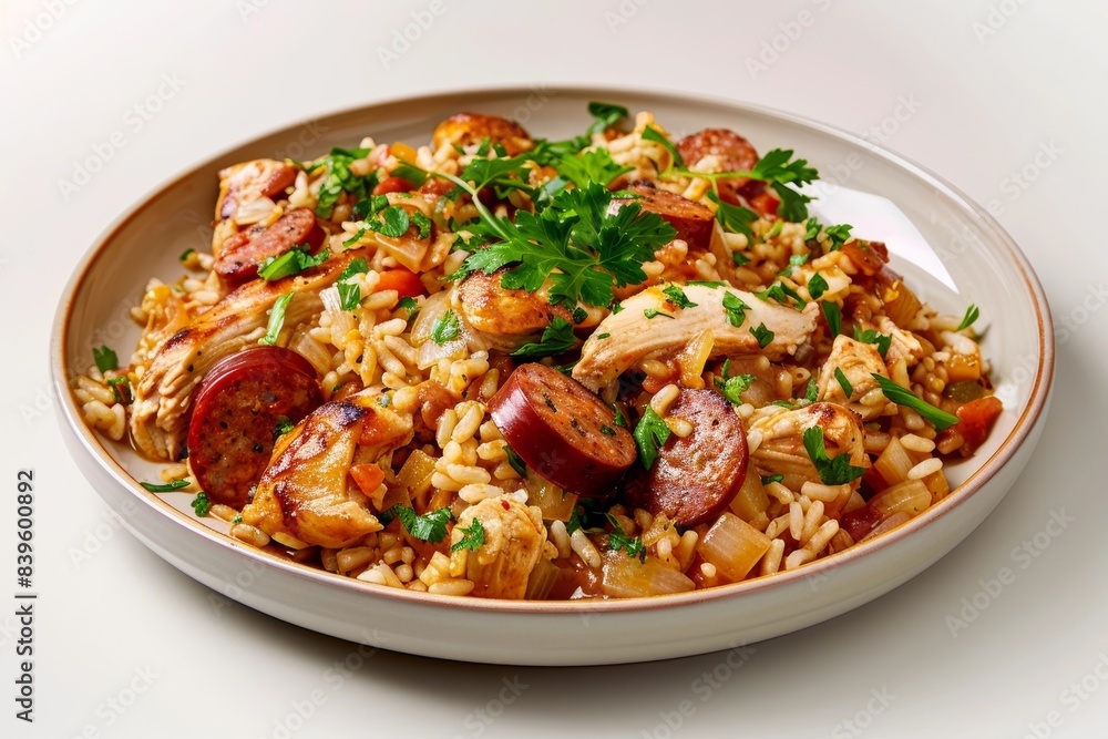 Cajun Chicken and Sausage Jambalaya: A Luscious Accompaniment of Long-Grain Rice and Protein Cajun Chicken and Sausage Jambalaya: A Luscious Accompaniment of Long-Grain Rice and Protein