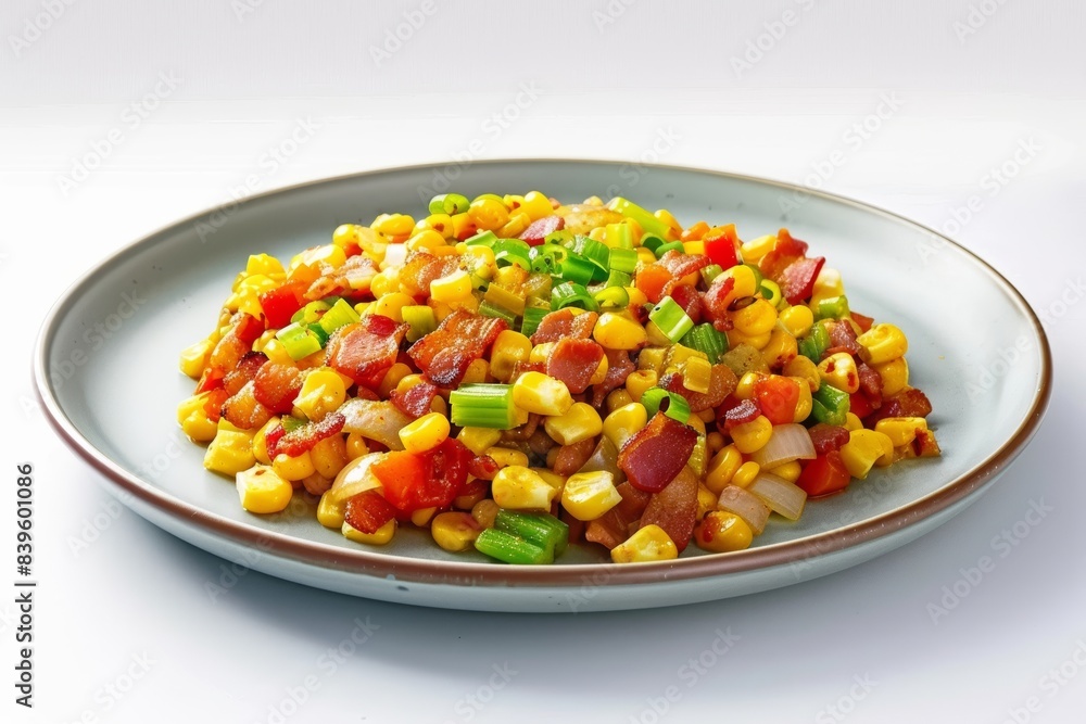 Savory Cajun Corn Maque Choux with Fresh Corn and Smoky Bacon Savory Cajun Corn Maque Choux with Fresh Corn and Smoky Bacon