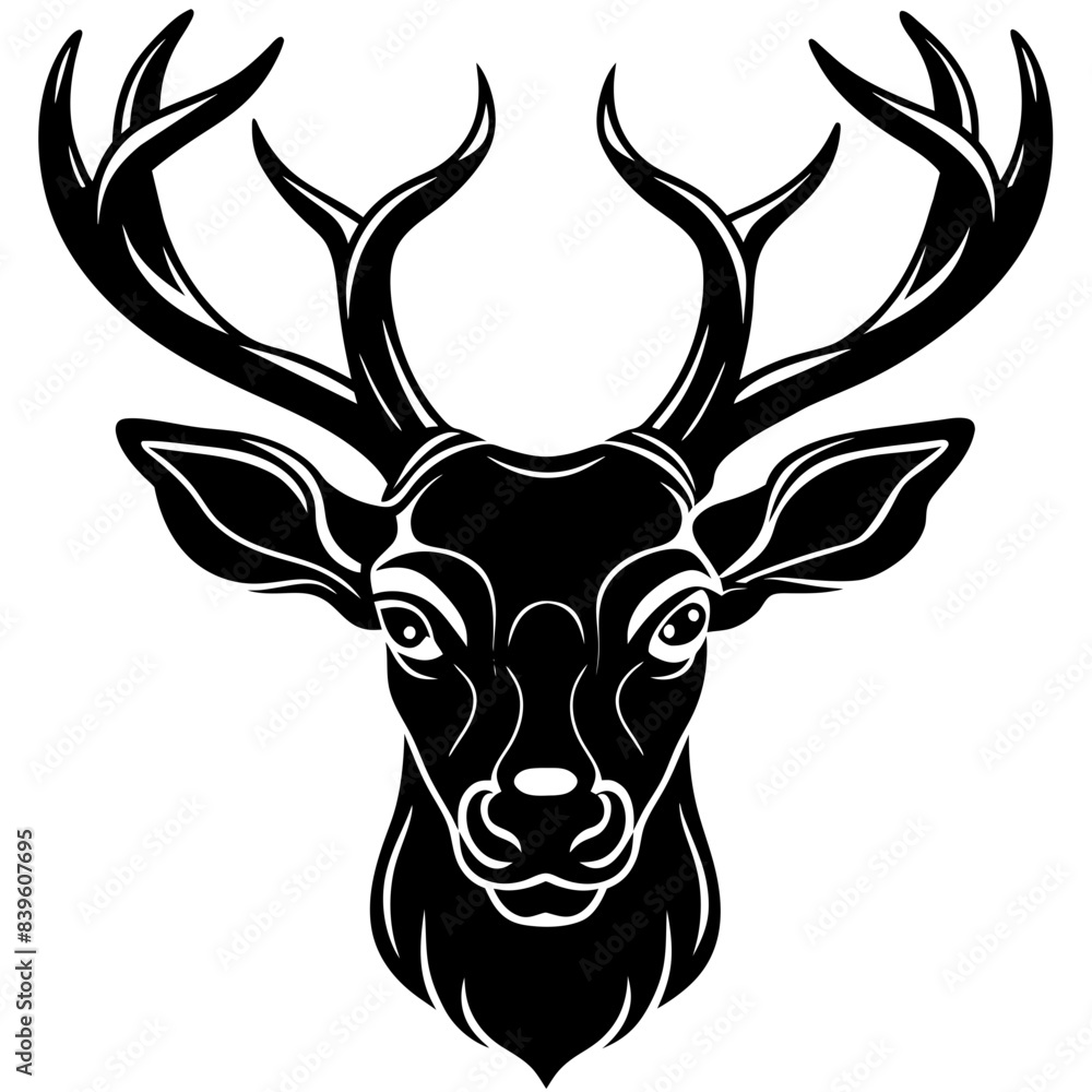 deer head silhouette