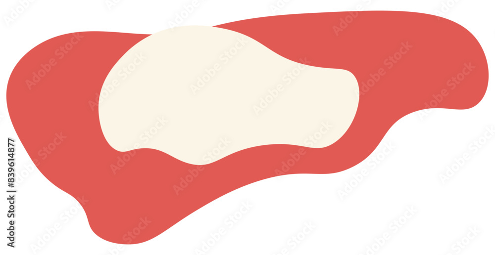 Abstract shape style, nature organic. Vector illustration. Abstract shape style, nature organic. Vector illustration.