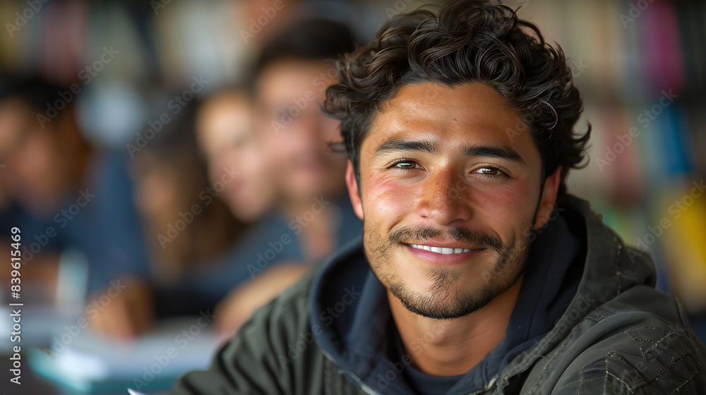Latino Male College Student Latino Male College Student