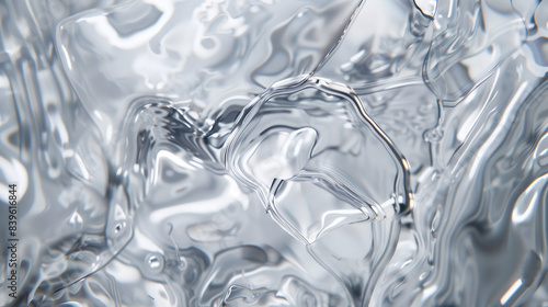 melted plastic texture background