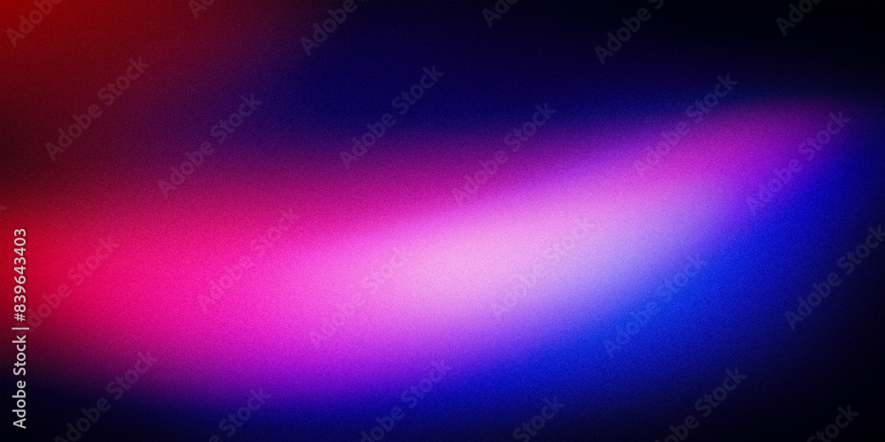 Obraz premium Mesmerizing abstract gradient showcasing a blend of blue, pink, and black hues. Perfect for contemporary designs, digital art, vibrant backgrounds. High-resolution and adaptable for creative projects