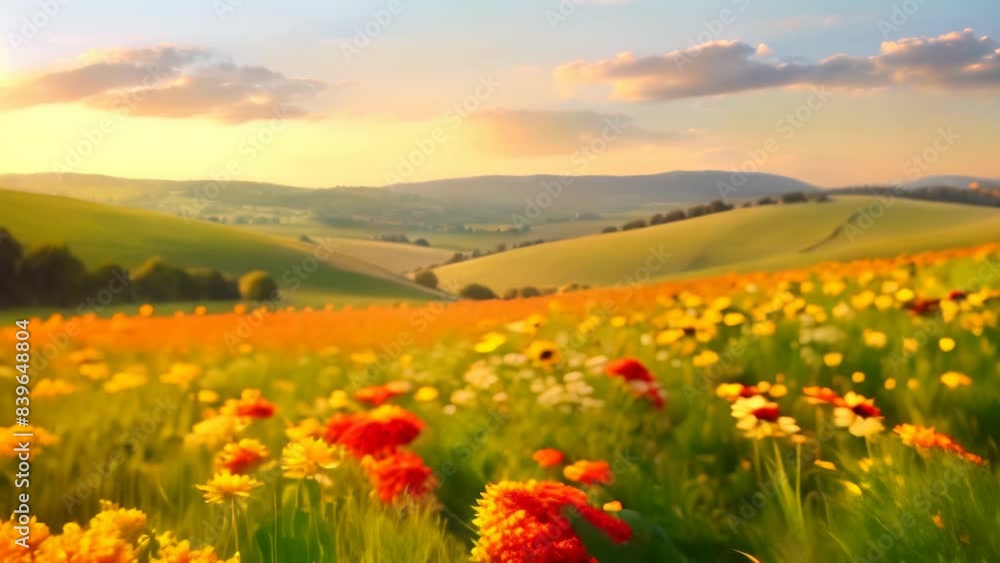 field of flowers field of flowers