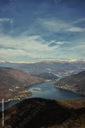 Mountain panorama from Mount Orsa. photo