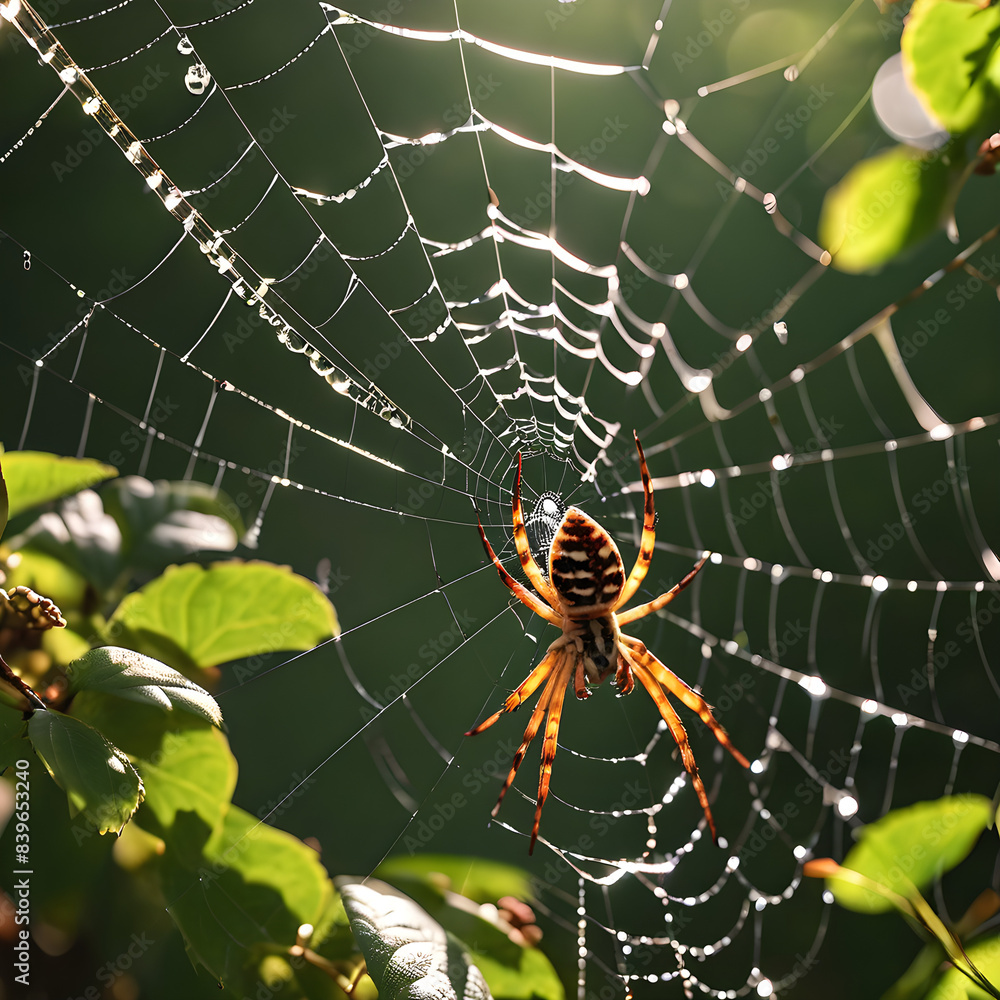 spider on web spider on web
