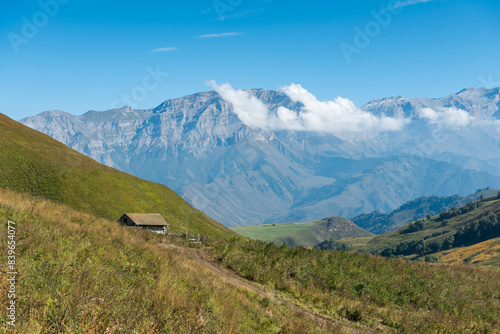 Wallpaper Mural Stunning view of Aktoprak pass between Baksan and Chegem gorges. Caucasus mountains. Kabardino-Balkaria, Russia. Torontodigital.ca