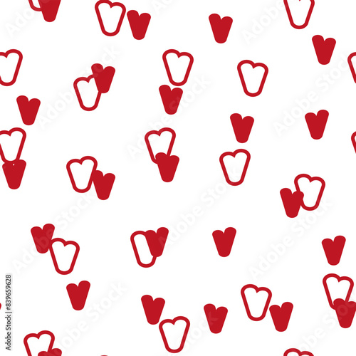 Cute seamless Pattern with ...