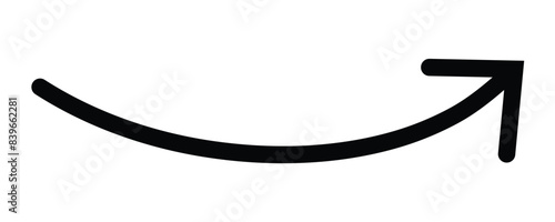 Set of Long arrows icon collection. large black icon with a solid long arrow pointing signs.
