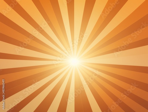 Sun rays background with gradient vector illustration light explosion summer warmth gradient glow glowing shining shine flash web design motion visual effect
