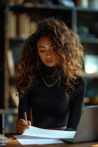 Woman entrepreneur is readi...