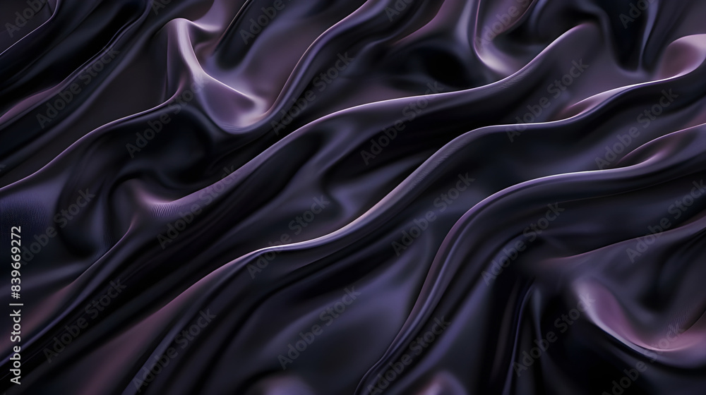 Obraz premium slits on black cloth