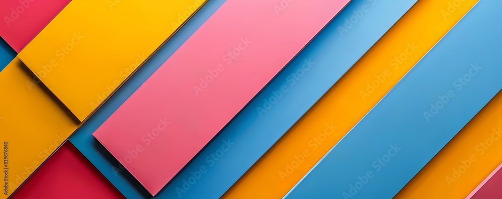 Colorful Diagonal Stripes Abstract Background Colorful Diagonal Stripes Abstract Background