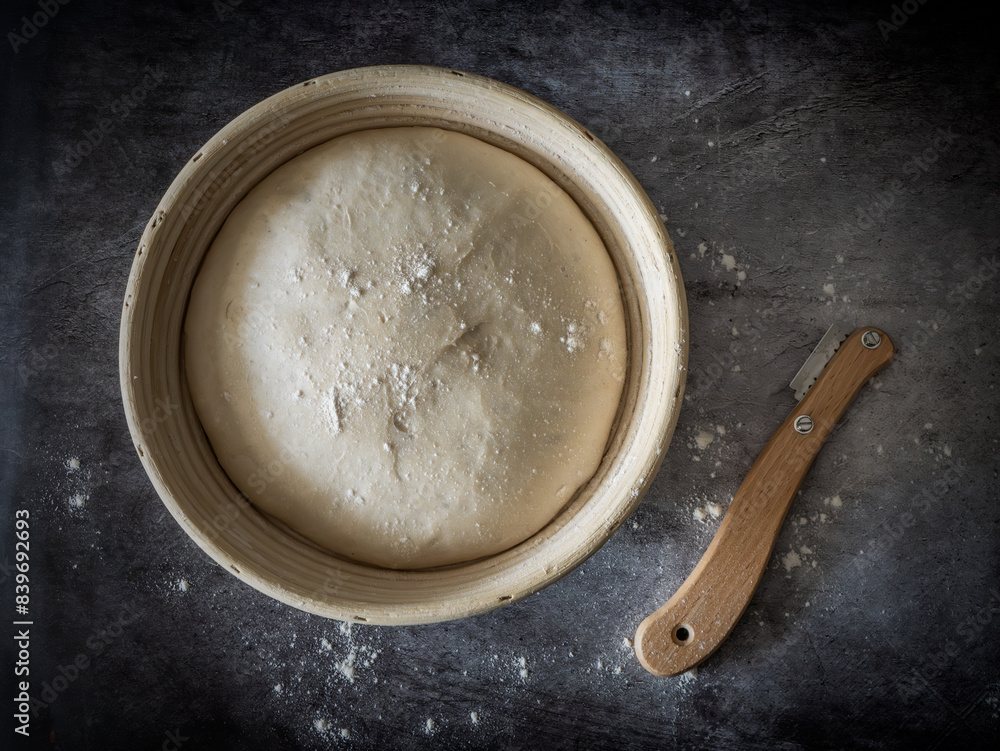 making bread