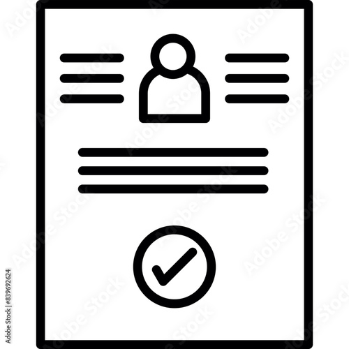 Candidate icon