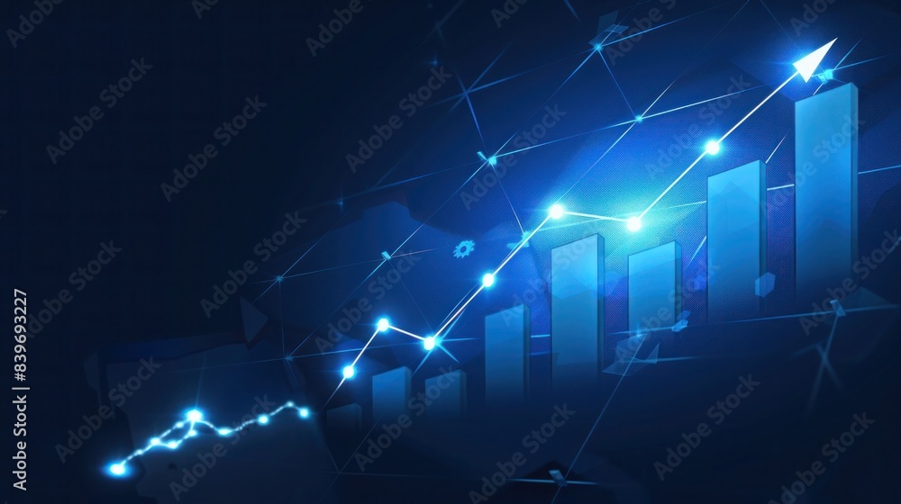 Digital financial chart and exchange financial growth graph. Financial data graph chart report statistic marketing management strategy analysis accounting Digital financial chart and exchange financial growth graph. Financial data graph chart report statistic marketing management strategy analysis accounting
