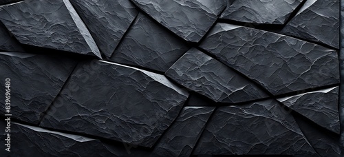 Wallpaper Mural Dark grey black slate texture background with black stone and granite slabs

 Torontodigital.ca