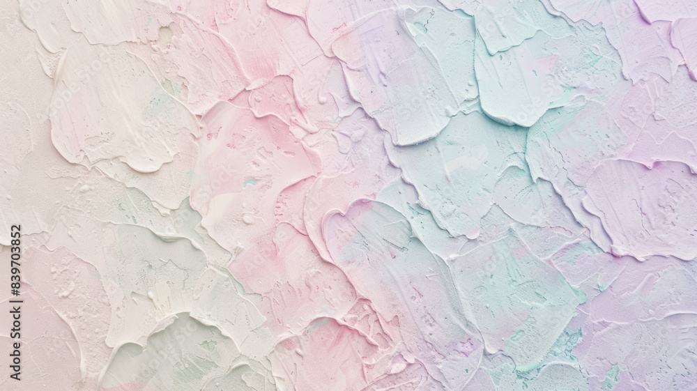 Fototapeta premium Textured Pastel Surface: Gentle Gradation and Fine Granularity