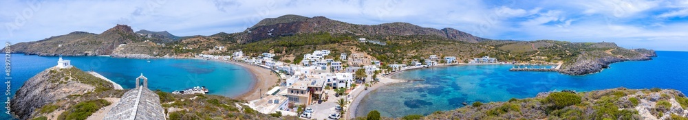 Kapsali village at Kithera island in Greece. Kapsali village at Kithera island in Greece.