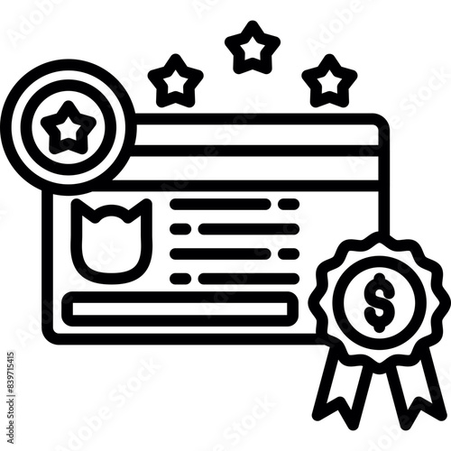 Loyalty Card  Icon
