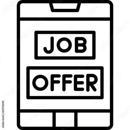 Job Offer  Icon