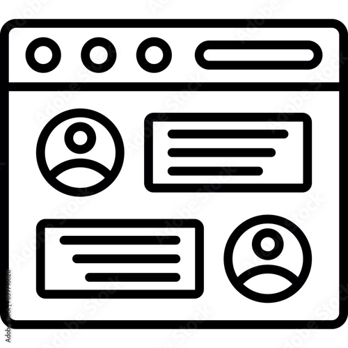 Group Chat  Icon