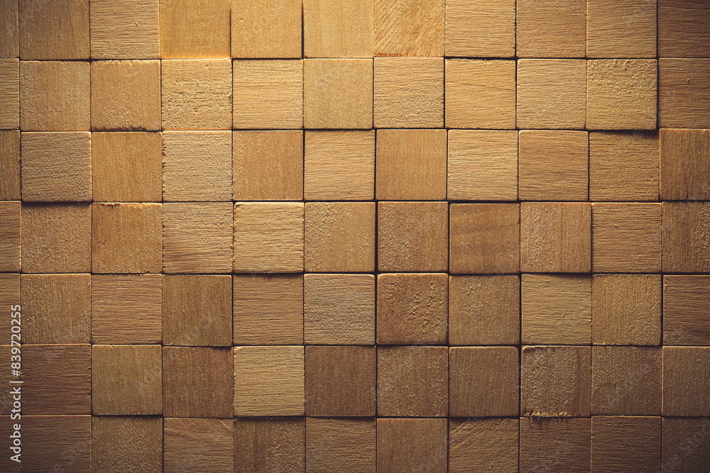 Wood surface background wall of wooden blocks or tiles. Wood surface background wall of wooden blocks or tiles.