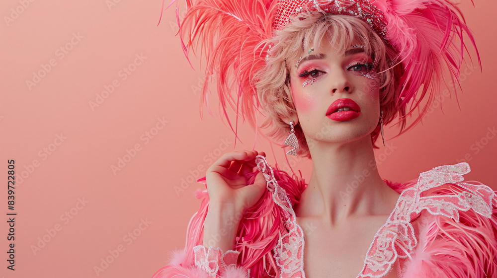 Fototapeta premium portrait of a Drag Queen
