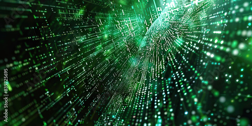 The Matrix of Deceit: A web of intricate computer code, winding through digital realms and hidden agendas