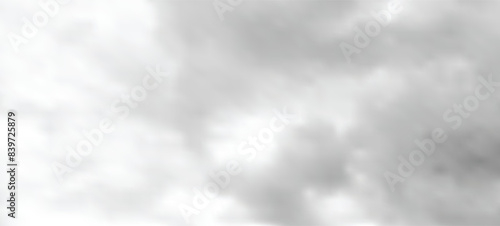 Realistic stormy sky, vector illustration